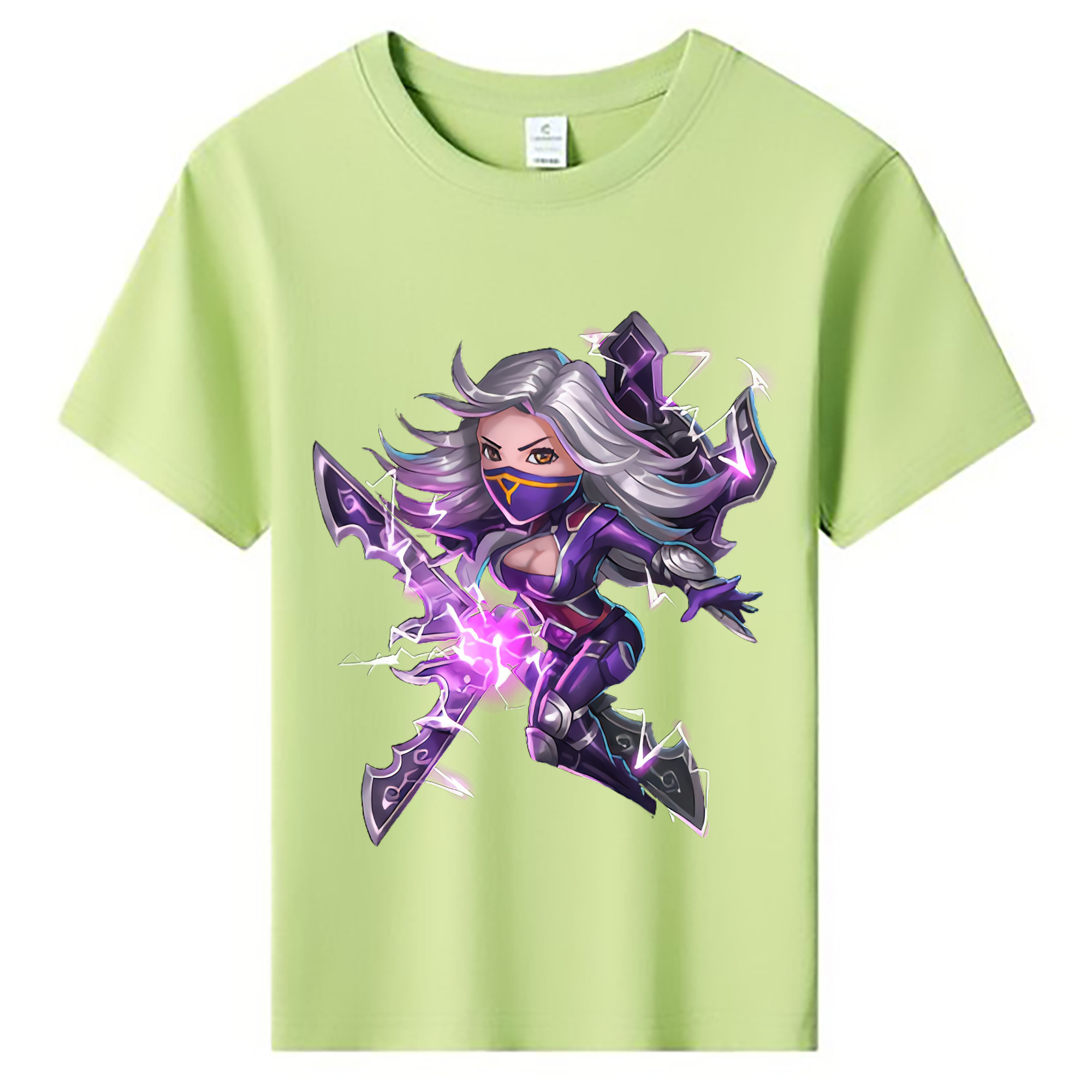 （画像用） リーグ・オブ・レジェンド League of Legends LOL 綿100％キッズTシャツ（フロントプリント）